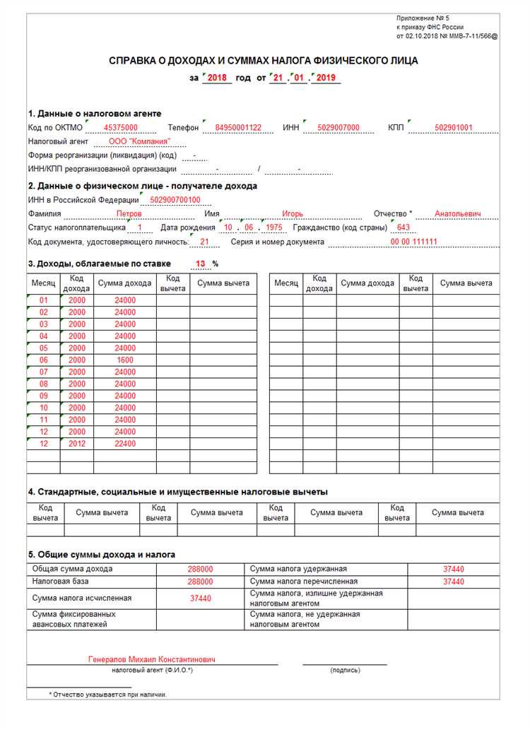 Основные изменения в бланке справки 2-НДФЛ за 2022 год